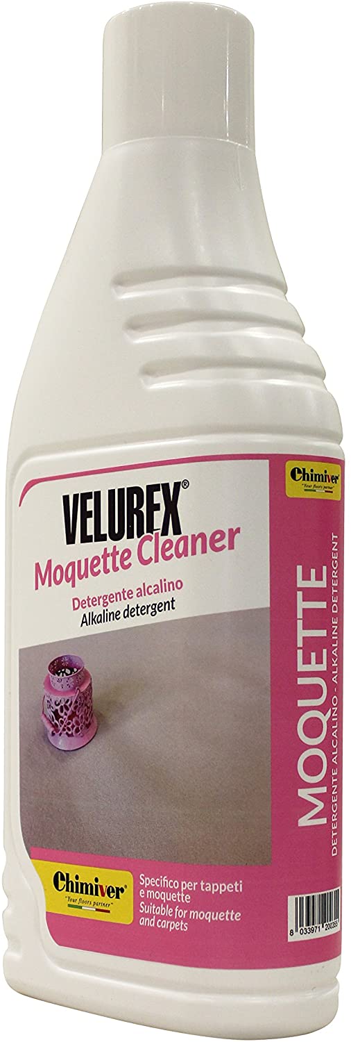 Velurex Moquette Cleaner detergente alcalino per tappeti moquette 3X1L Chimiver freeshipping - Eternal Parquet