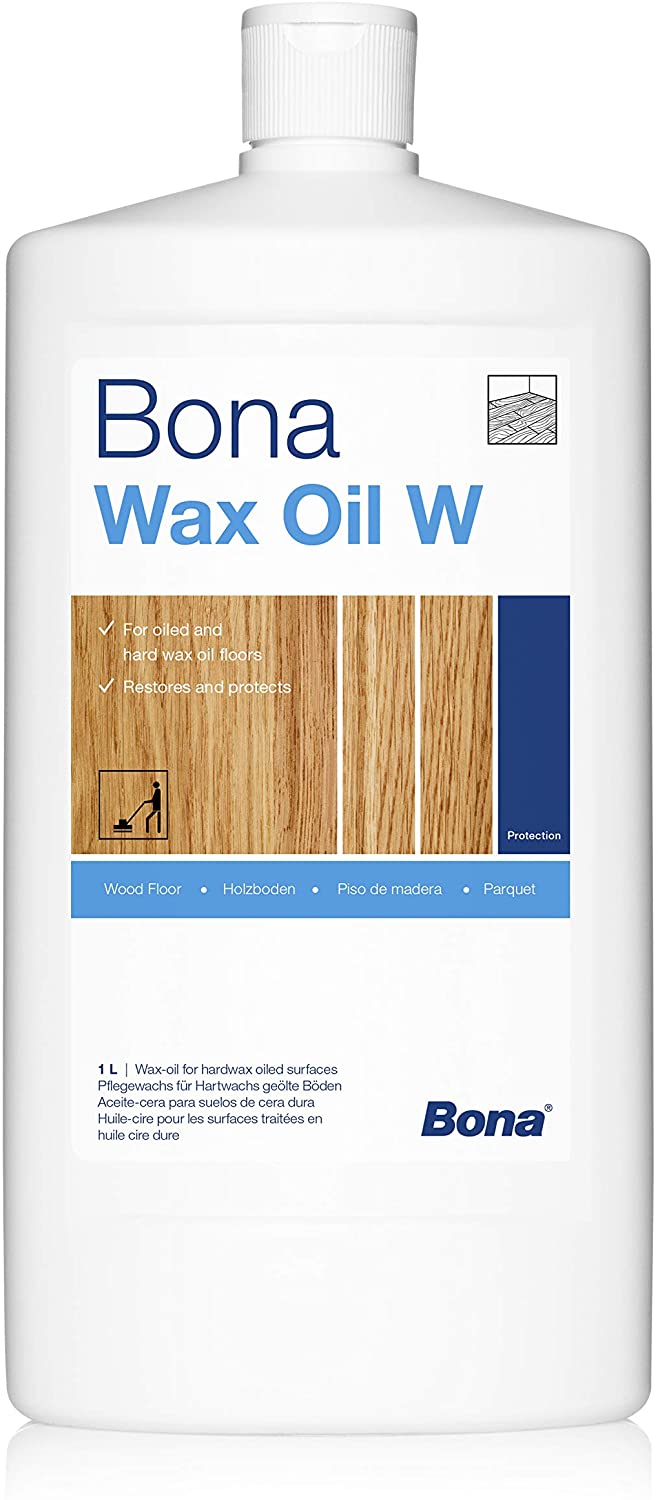 BONA Wax oil W, olio naturale resistente per la manutenzione di parquet oliati e cerati. LT1