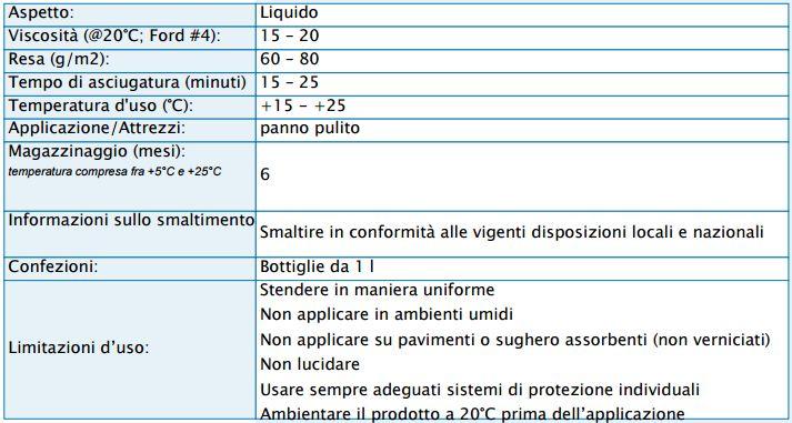 Polish WB adatto per parquet verniciato opaco polish per pavimenti in legno 1Lt X 3