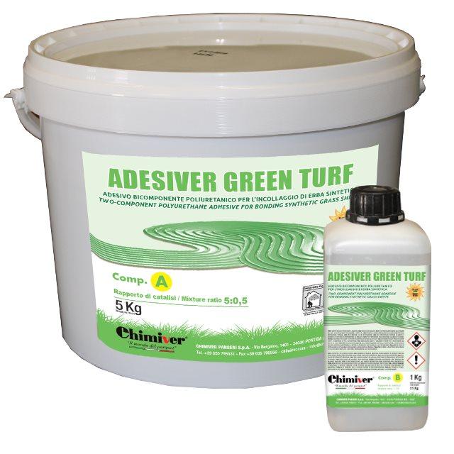 Adesiver Green Turf colla per erbetta sintetica 5L+0.5L o 10L+1L - Eternal Parquet