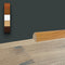 96ML di Basolino profilo legno Impiallacciato zoccolino tondo 14x14mm  varie essenze