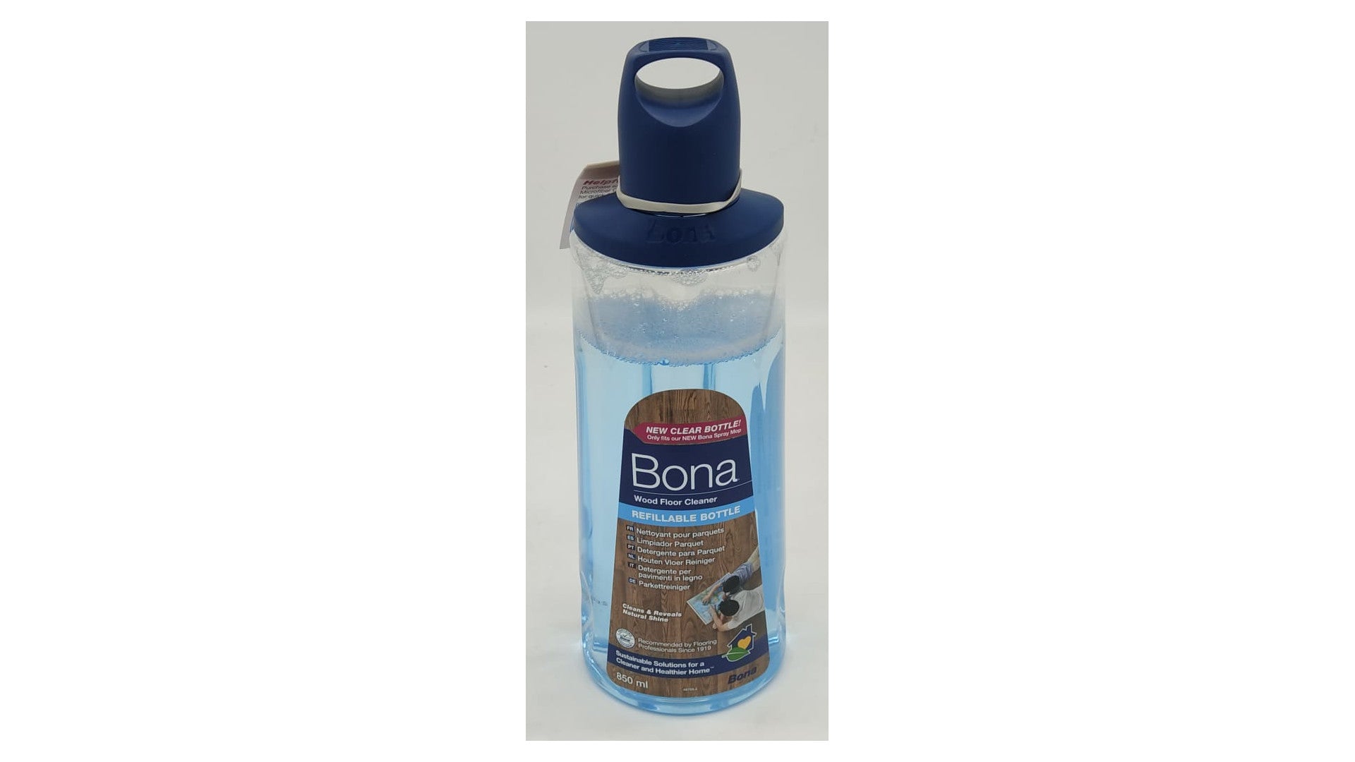 2 ricariche di detergente per Bona SPRAY MOP il rivoluzionario sistema di pulizia per pavimenti in legno (laminati o verniciati) - Eternal Parquet