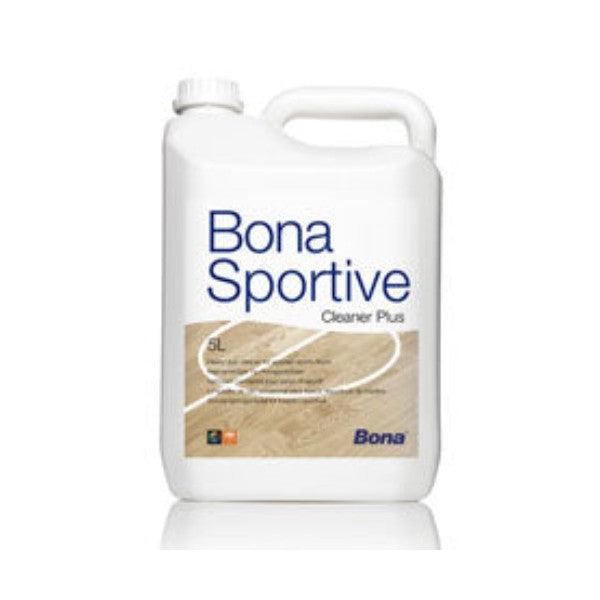 LT5 di Bona sportive cleaner PLUS - Detergente per pavimenti sportivi, elimina unto e gomma - Eternal Parquet