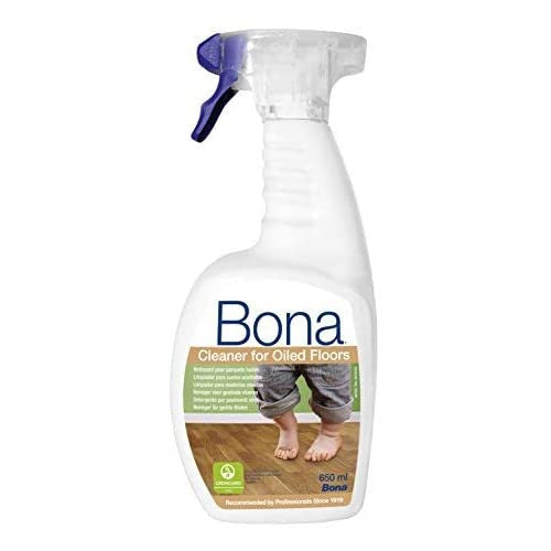 Pack de 1 litre de spray nettoyant parquet huilé Bona 100% naturel