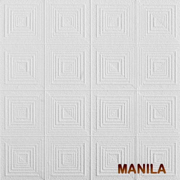 * CONFEZIONE MAXIRISPARMIO * MQ 24 di pannelli in polistirene espanso / polistirolo a soffitto ALTO SPESSORE 1,5cm  decorativi 3D antimuffa, isolanti termo/acustici DOPPIA DENSITA' con incastri 50x50cm - Eternal Parquet