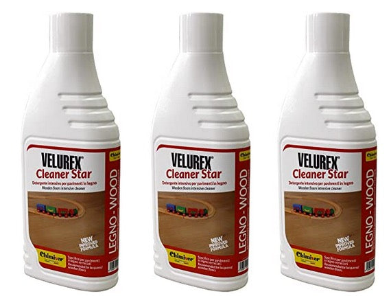 Velurex Cleaner Star Super detergente per pavimenti in legno verniciati e PVC freeshipping - Eternal Parquet