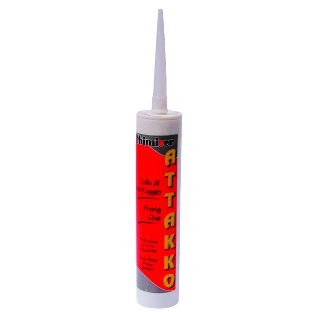Attakko colla adesivo per battiscopa zoccoli profili ecc 310ml X 12 o 24 Pezzi ! - Eternal Parquet