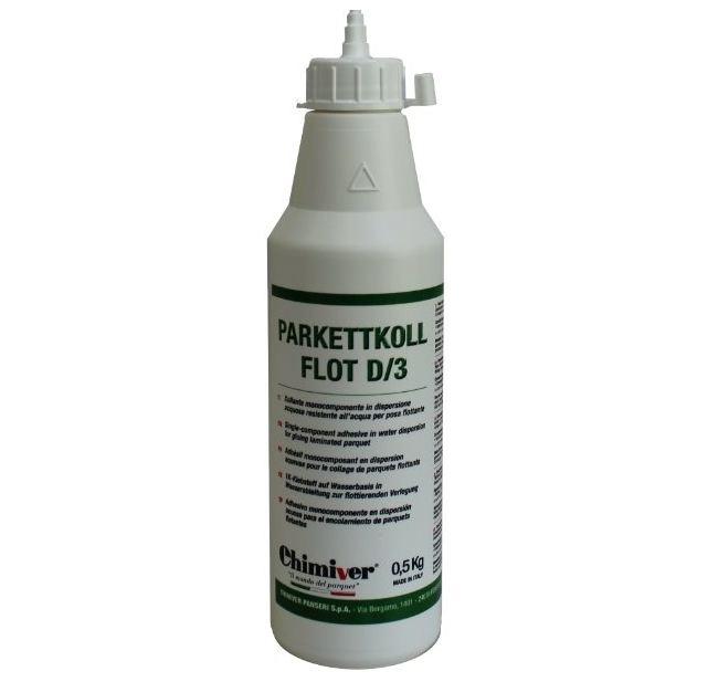 PARKETTKOLL FLOTT D/3 Collante per Posa Flottante Colla da 0,5Kg Chimiver