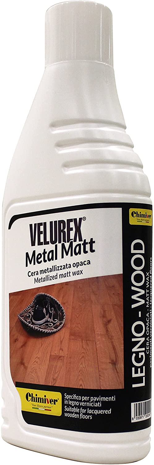Velurex Metal Lack/matt cera metallizzata per pavimenti rovinati in legno 1Lt Lucida o opaca freeshipping - Eternal Parquet