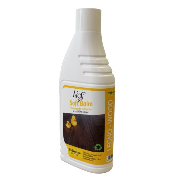 Lios Soft Balm Detergente pulizia pavimenti in legno oliati e Bianco 1Lt (bianco, trasparente, aloe) freeshipping - Eternal Parquet