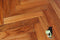 Parquet prefinito Massiccio in teak asia Finitura Vernice PRIMA SCELTA 10x60x360 microbisellato verniciato satinato a poro aperto posa anche a spina di pesce