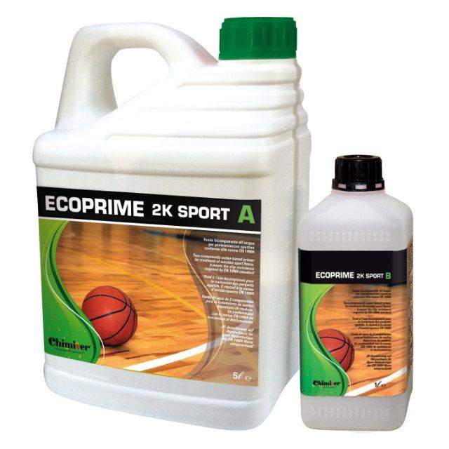 Ecoprime 2k sport fondo all'acqua bicomponente per parquet ad uso sportivo - Eternal Parquet