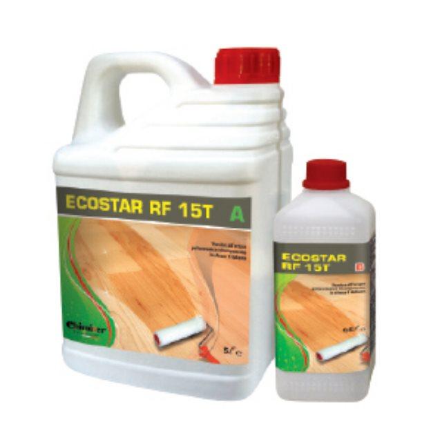 Ecostar RF 15T vernice all'acqua bicomponente per parquet in legno 5L+0.5L - Eternal Parquet