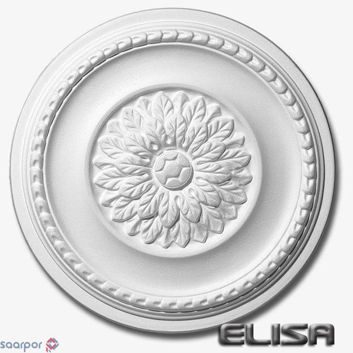 Rosace en polystyrène modèle ELISA diamètre 42 cm