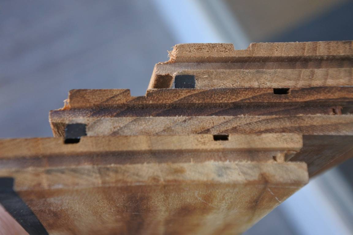Pacco da 10-25-50-100 MQ di PARQUET PREFINITO DECKING NAVALE IN TEAK ASIA MASSICCIO PER YATCH, BARCHE, NAVI - Eternal Parquet