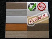 Battiscopa passacavo 1,5x8x240cm in MDF pacco da 96 metri lineari - Eternal Parquet