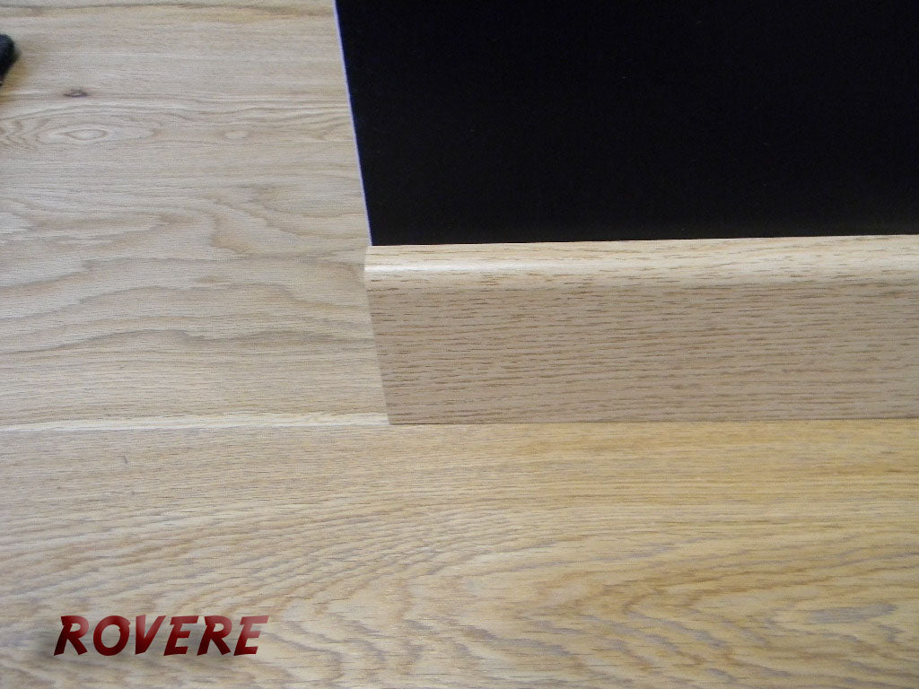 Battiscopa passacavo 1,5x8x240cm in MDF pacco da 96 metri lineari - Eternal Parquet