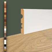 Battiscopa MDF 70X10 Passacavo BC varie essenze incl. Bianchi RAL, ORO, ALLUMINIO Eternal Parquet
