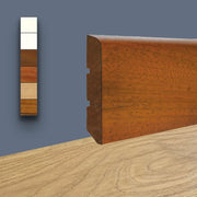 96ML di Battiscopa BC Classico In legno massiccio MASSELLO 95x10 tutto in essenza - Eternal Parquet