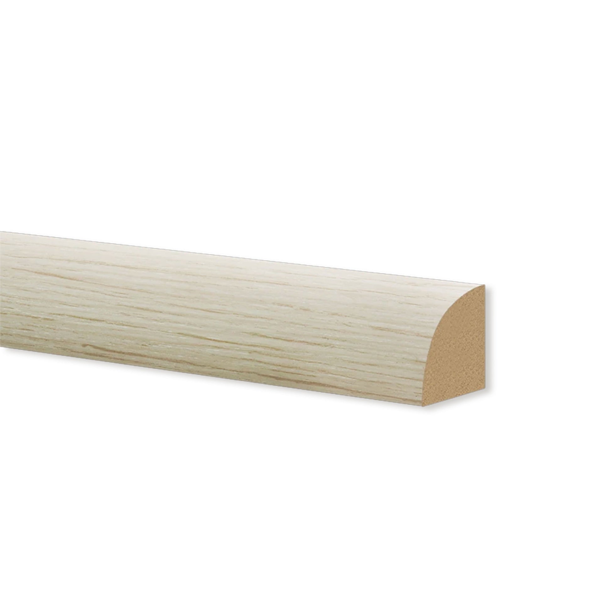 Basolino in POLIMERI EqualWood HI-TEC 19x19x2000mm Allumino, bianco e altre essenze - Eternal Parquet
