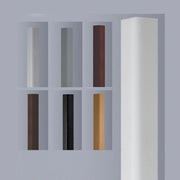 MT 2,50 di Profilo angolare Paraspigolo angolo esterno torello PVC  22x22 - Eternal Parquet