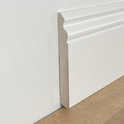 96ml di BATTISCOPA ZOCCOLINO DUCALE in FIBRA DI LEGNO COMPATTA 80X15 BIANCO Eternal Parquet
