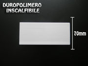 Battiscopa in DUROPOLIMERO 70x15mm passacavo pacco da 56 metri lineari - Eternal Parquet