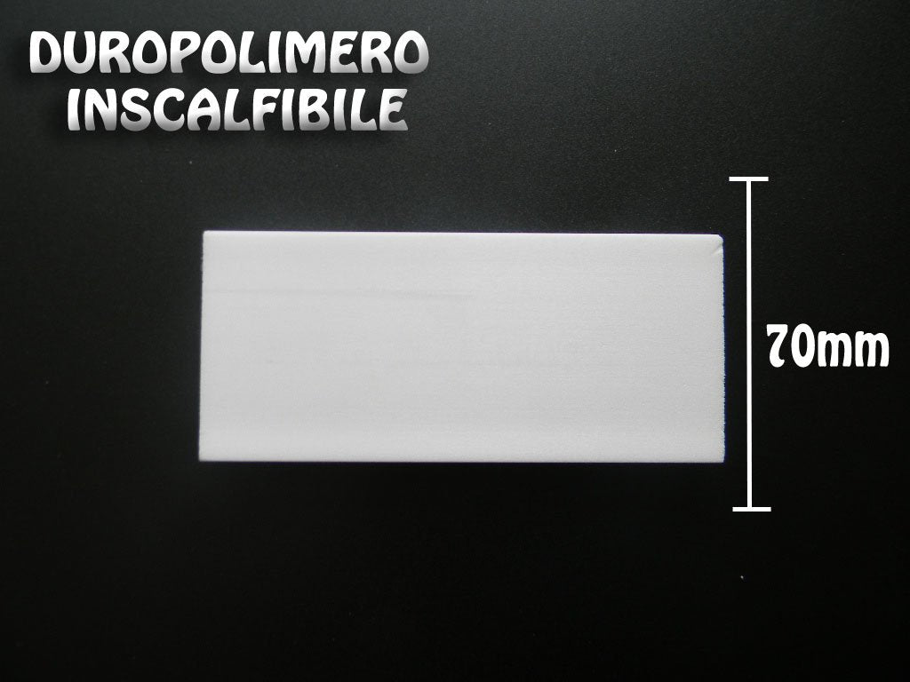 Battiscopa in DUROPOLIMERO 70x15mm passacavo pacco da 56 metri lineari - Eternal Parquet