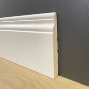 BATTISCOPA laccato bianco in legno ZOCCOLINO MASSELLO DUCALE 100X13 (prezzo al ML) Eternal Parquet