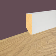 Battiscopa Elite Squadrato Legno Massello Dritto 60X15mm bianco o rovere - Eternal Parquet