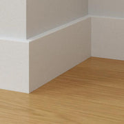 BATTISCOPA in legno MASSELLO Zoccolino MODERNO TAGLIO QUADRO SQUADRATO 95X14 - Eternal Parquet