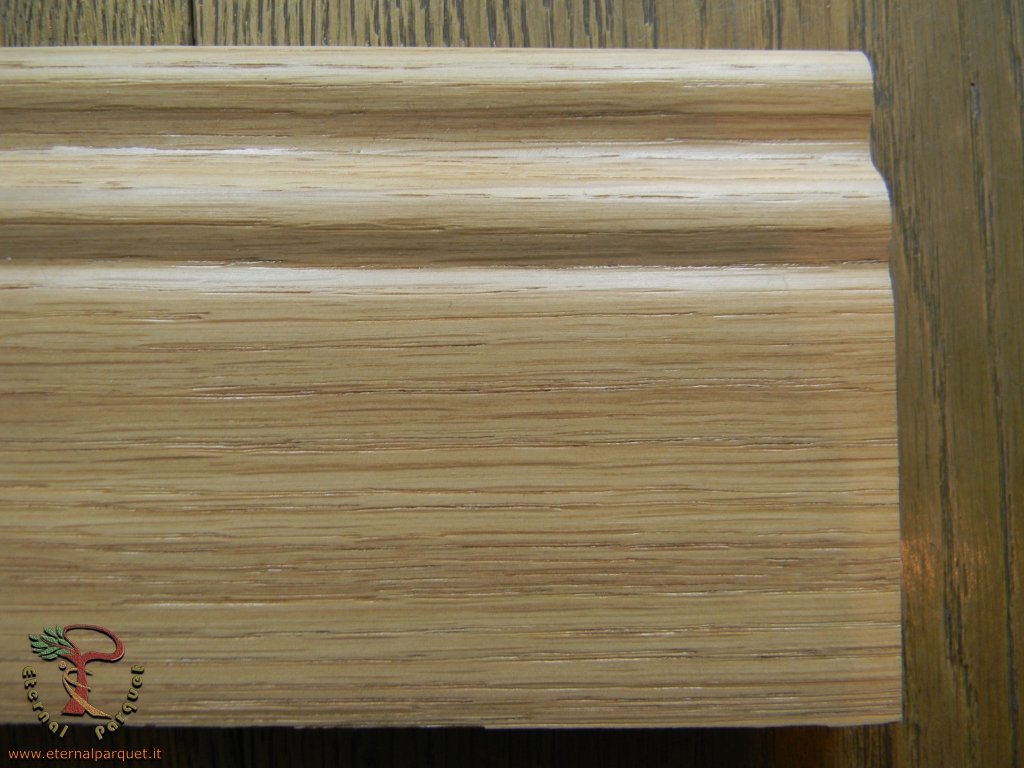 96ML MAXI BATTISCOPA DUCALE 100X15mm IN LEGNO IMPIALLACCIATO - Eternal Parquet