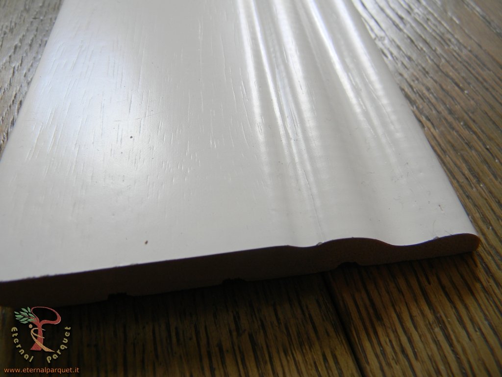 96ML MAXI BATTISCOPA DUCALE 100X15mm IN LEGNO IMPIALLACCIATO - Eternal Parquet