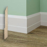 96ML BATTISCOPA legno MASSELLO ALTO MOD. RINASCIMENTALE 140X15 - Eternal Parquet