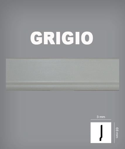 Battiscopa in polistrutturato inscalfibile 11 colori 68X3 M/L100 - Eternal Parquet