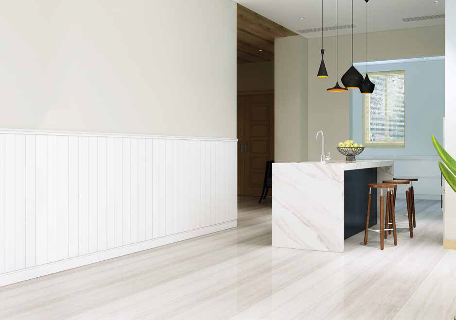 2,3MQ di Boiserie in Duropolimero Polistrutturato Mod.DENVER  L200xH115 circa - Eternal Parquet