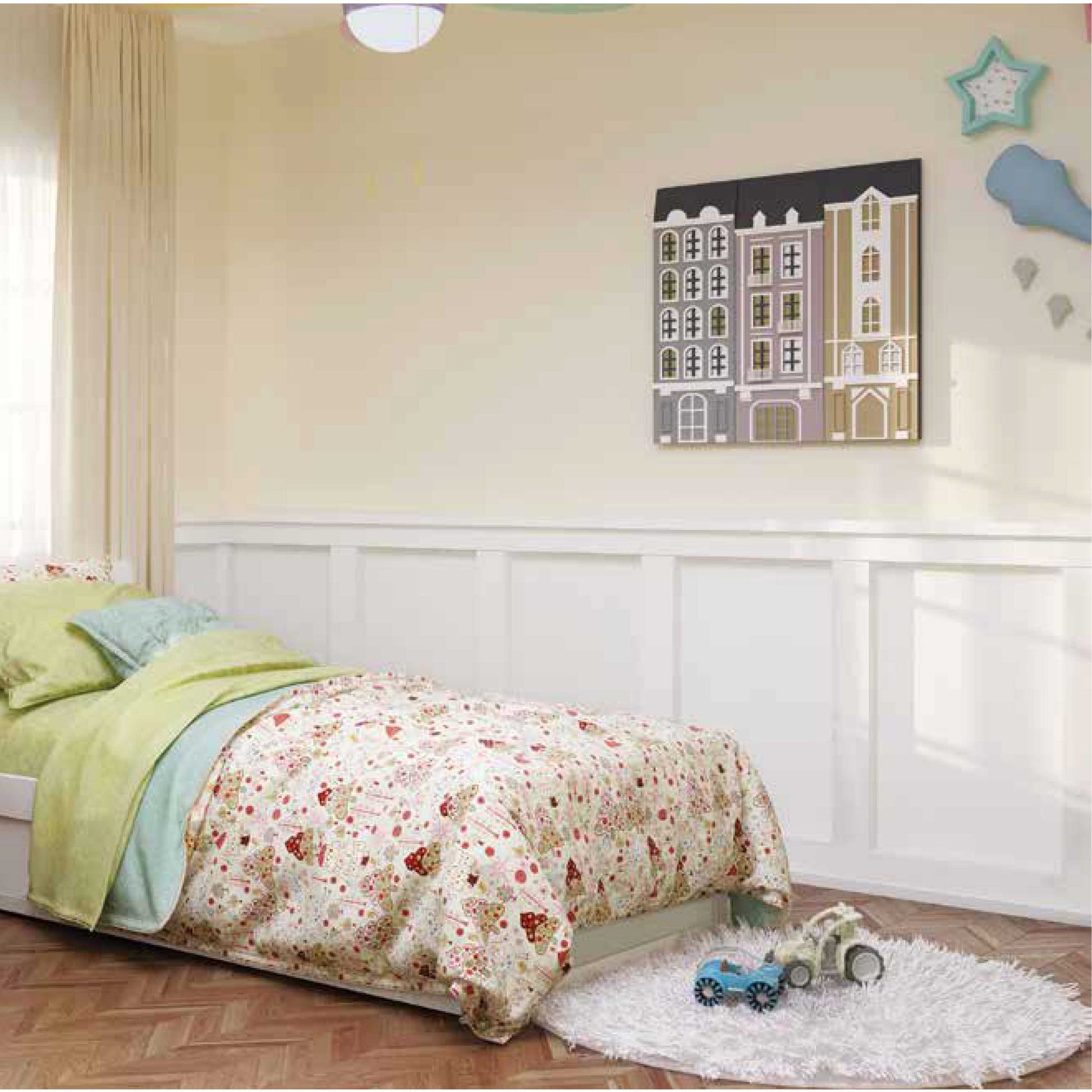 2,5mq di Boiserie in Duropolimero Polistrutturato Mod.TUCSON L200xH125 - Eternal Parquet