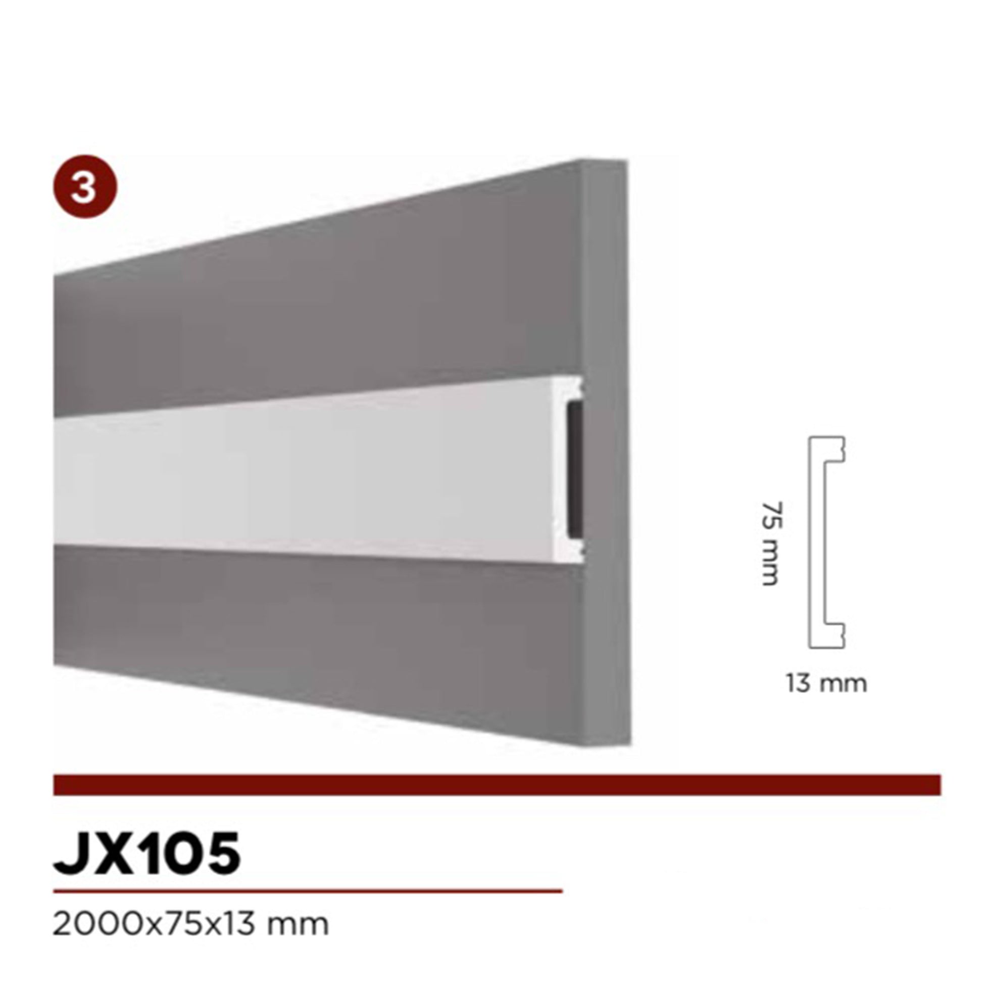 2MQ di Boiserie in Duropolimero Polistrutturato Mod.Washington  L200xH100 circa - Eternal Parquet