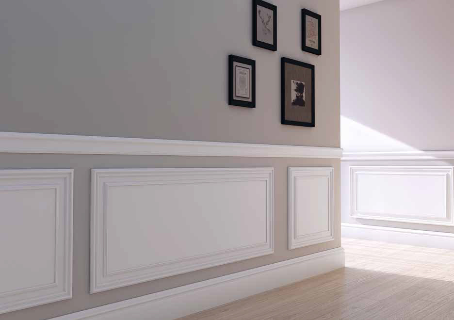 pacco da 2mq di Boiserie in Duropolimero Polistrutturato Mod.Seattle L200xH100 - Eternal Parquet