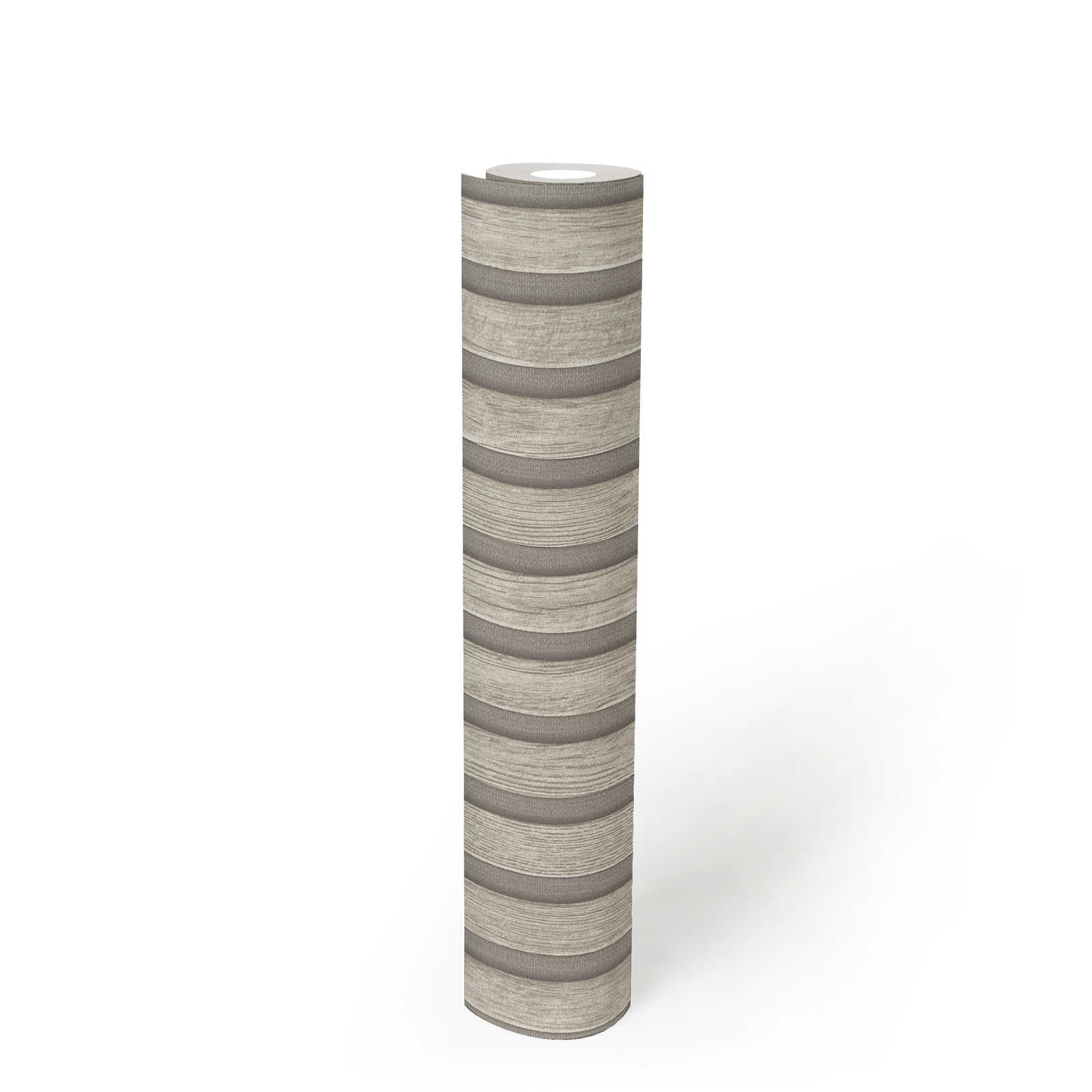 Rotolo da 5 mq di Carta da Parati LAMELLI LEGNO MILLERIGHE 3D effetto Boiserie PROVENZALE - Eternal Parquet