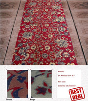 PASSATOIA TAPPETO 100x67cm mod "CASTLE"  per esterni ideale per cerimonie, alberghi, matrimoni e feste "rosso o beige" - Eternal Parquet