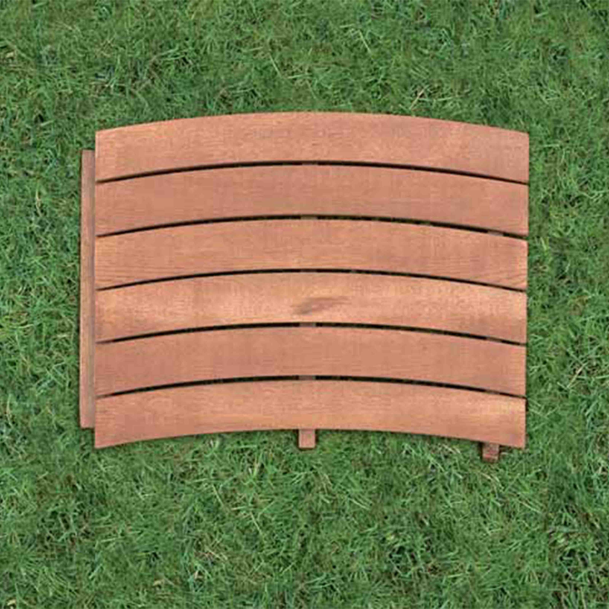 STOCK - 49.90mq - Decking ONDA RIVA in massello di Turkey Oak, moduli inclusa sottostruttura e trattamento - Eternal Parquet