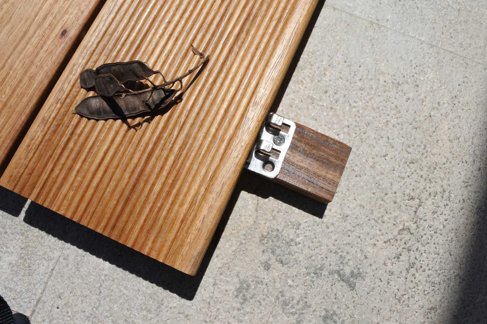 ****ALL INCLUSIVE**** Decking per Esterno in TEAK  in listoni 19X130X1800/2200 compresi magatelli in merbau, clip in acciaio e viti a scomparsa - Eternal Parquet