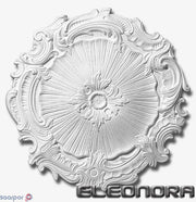 Rosone in polistirolo per soffitto modello ELEONORA diametro cm41 - Eternal Parquet