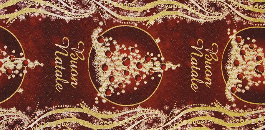 PASSATOIA TAPPETO NATALIZIO LUCCICANTE GLITTERATO per feste fiere casa e negozi - Eternal Parquet