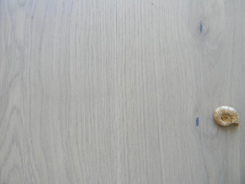 Maxilistone prefinito in rovere Grigio Fango EKO SUBLIME PLANK mod.SPRING 221x14x2200 Spazzolato oliato eco nodato e bisellatura 2 lati