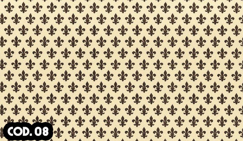 Rotolo di plastica adesiva effetto fiori, zebra 15mt x 45cm per cucine, pareti - Eternal Parquet