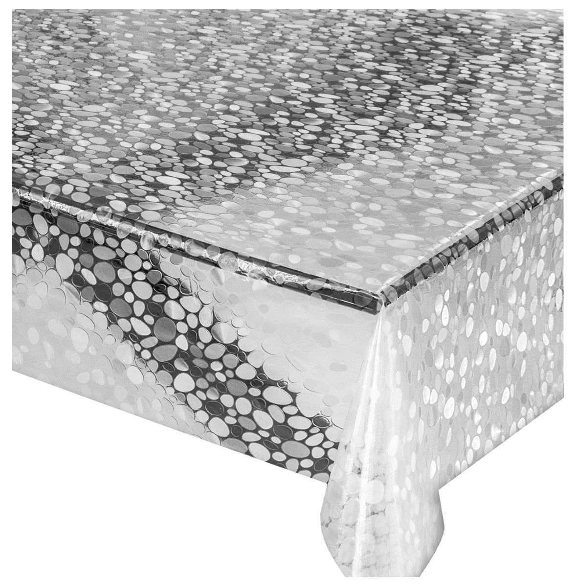 Rotolo da 20ML di Tovaglia PVC Trasparente H140 3D antimacchia Super resistente - Eternal Parquet