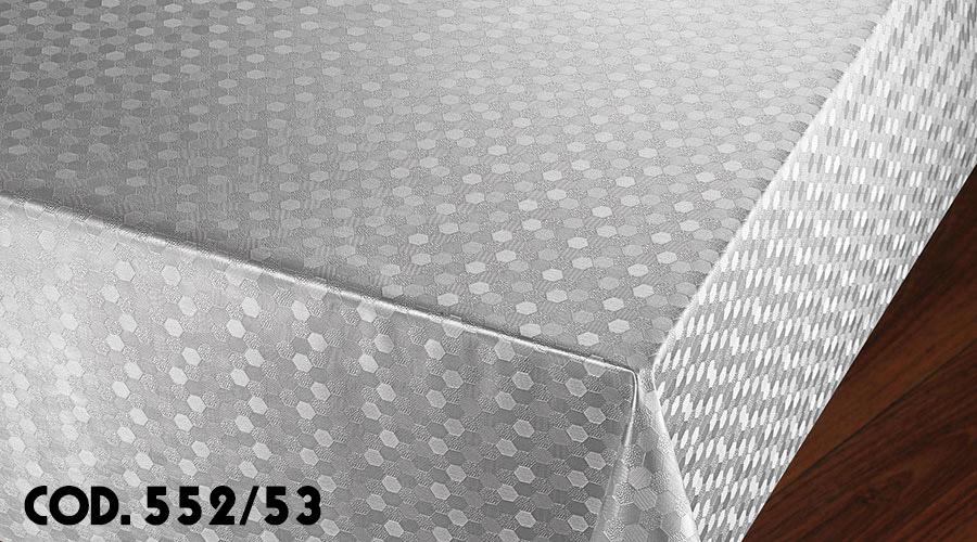 ROTOLO DA 20ML di Tovaglia CRISTAL PVC metallizzato al metro x tavoli, pizzerie - Eternal Parquet