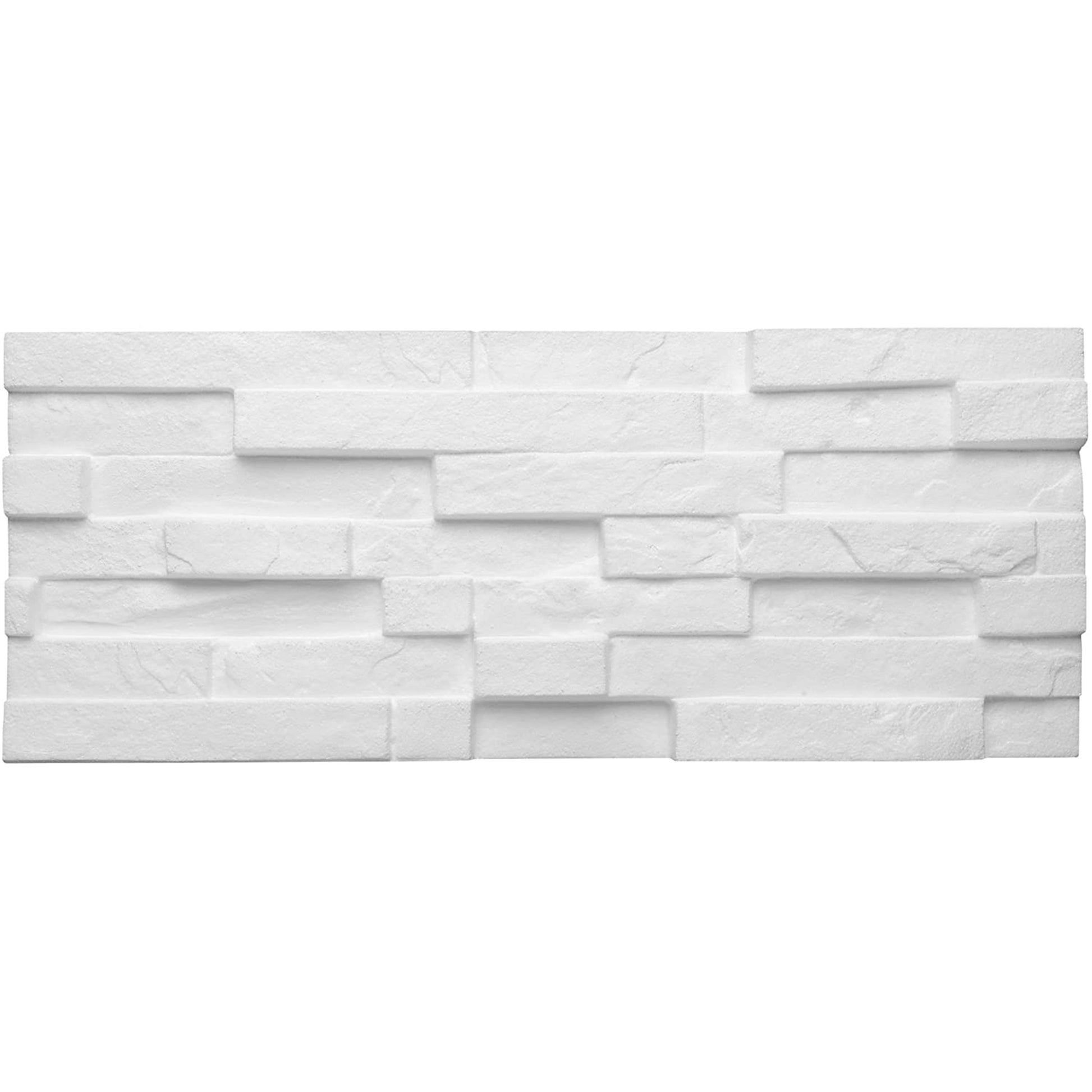 10mq (100 pannelli) di  Rivestimento a parete in EPS spesso e compatto effetto Pietra, isolante, verniciabile e facile da posare - Eternal Parquet